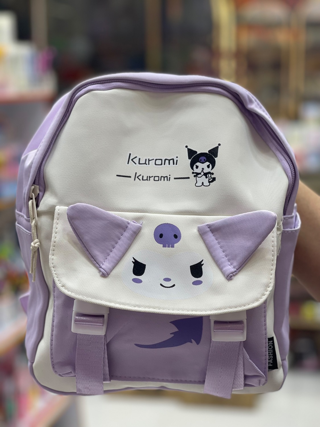 کوله‌پشتی فانتزی طرح Kuromi (ترند سال) مناسب مهدکودک و‌پیش دبستانی