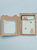 دفترچه یادداشت گیره دار (Clip Pad) طرح کاپیبارا