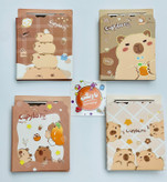 دفترچه یادداشت گیره دار (Clip Pad) طرح کاپیبارا