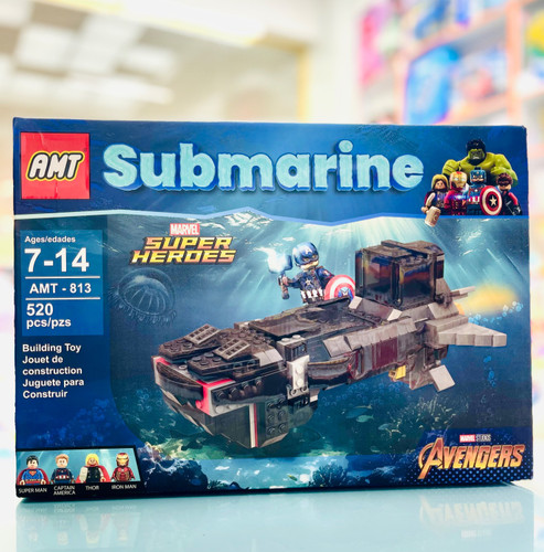 لگو زیردریایی انتقامجویان (Avengers Submarine) مدل AMT-813