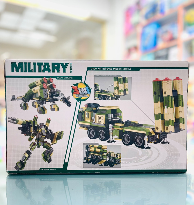 لگو نظامی ۳ در ۱ مدل Military S400