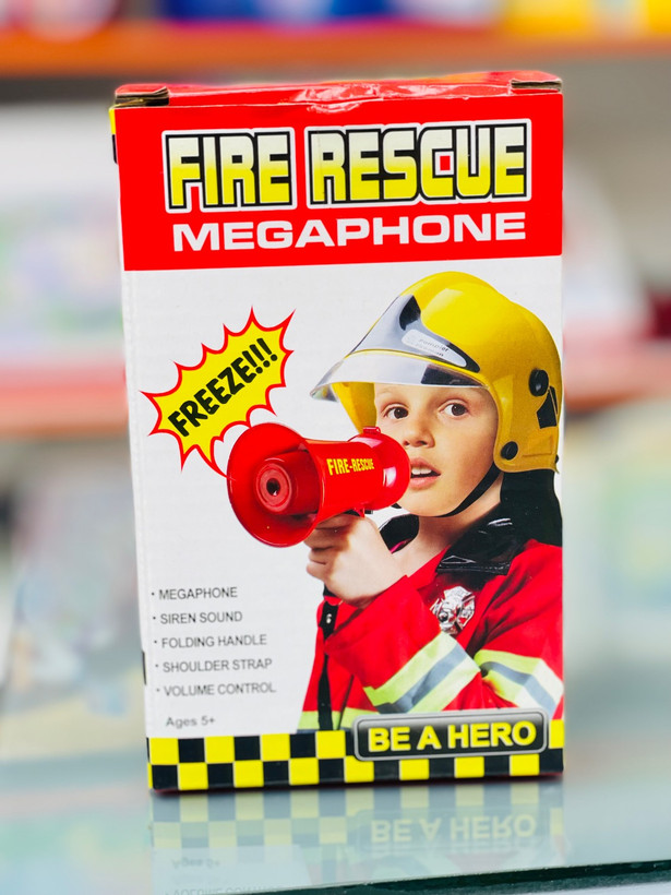 بلندگوی اسباببازی آتشنشانی مدل Fire Rescue Megaphone