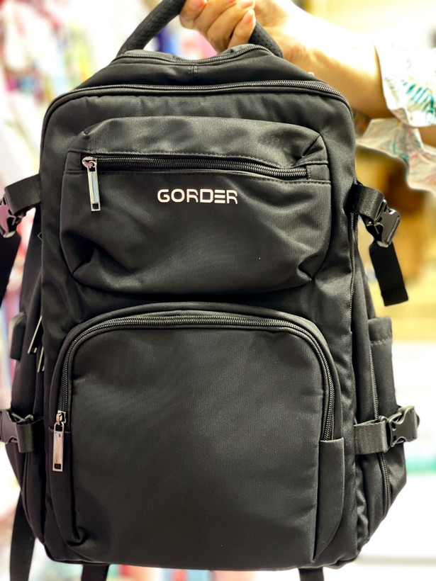 کولهپشتی لپتاپ GORDER مدل چندکاره ضدآب با پورت USB