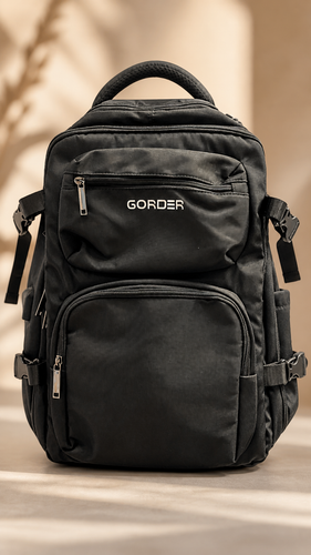 کولهپشتی لپتاپ GORDER مدل چندکاره ضدآب با پورت USB