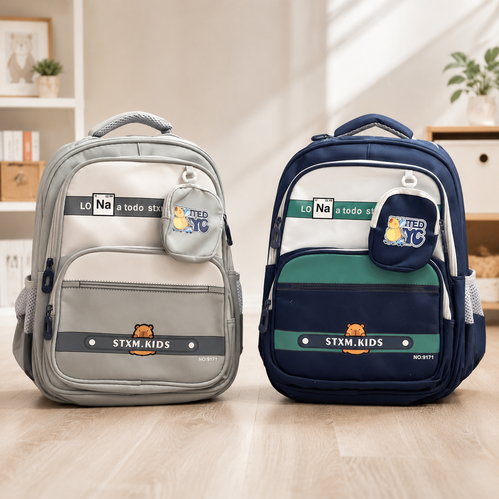 کوله پشتی فانتزی و مینیمال STXM.KIDS (کد 9171)