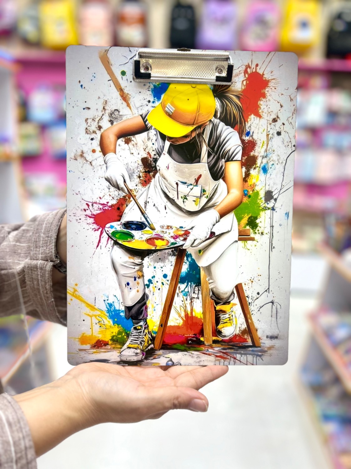تخته شاسی گیره فلزی مناسب کاغذ A4