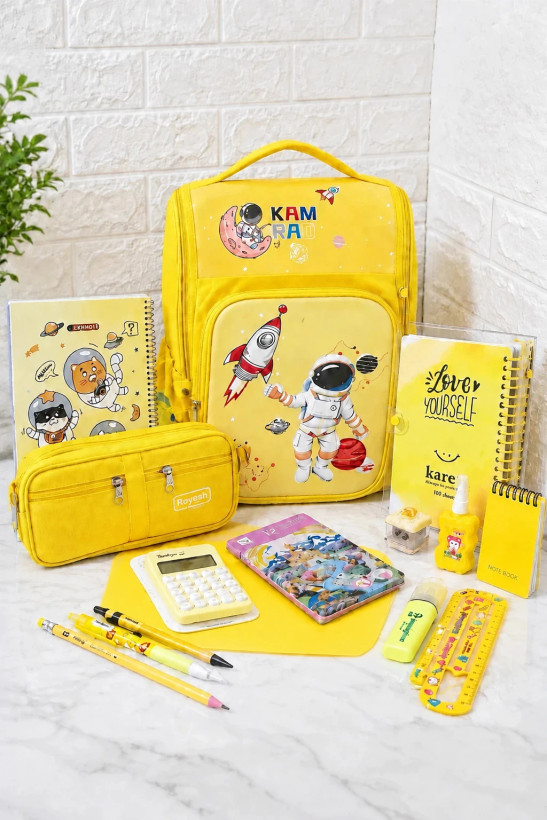 ست تحریر فضانورد زرد